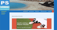 Desktop Screenshot of pavimentosps.com