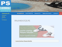 Tablet Screenshot of pavimentosps.com